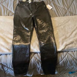 Free People Liquid Black Pants